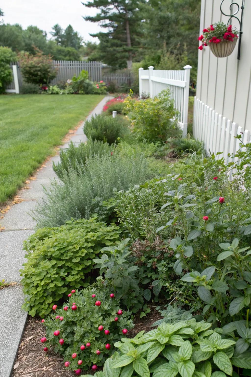 Edible plants add beauty and flavor to your garden.