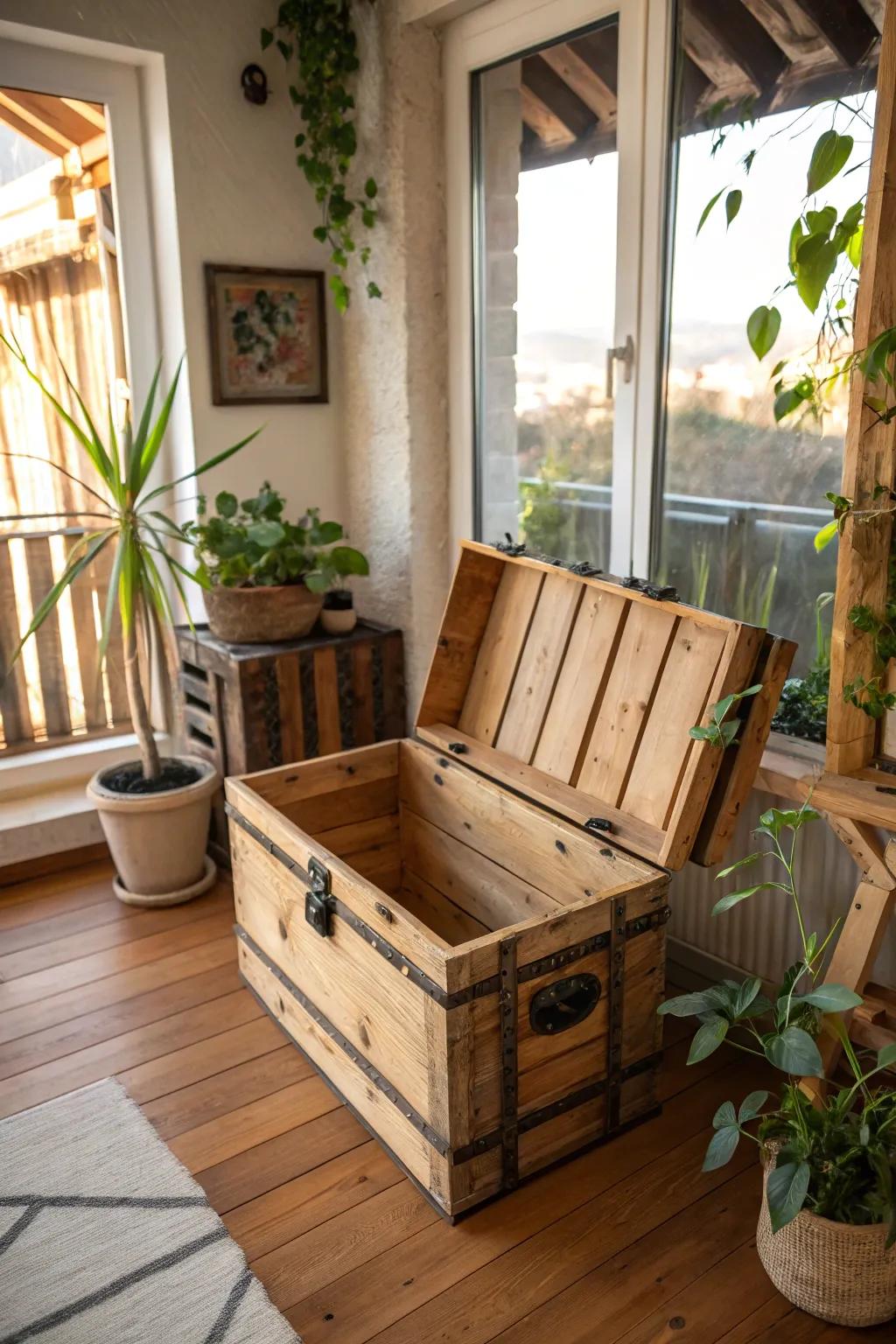 Upcycling breathes new life into your treasure chest.