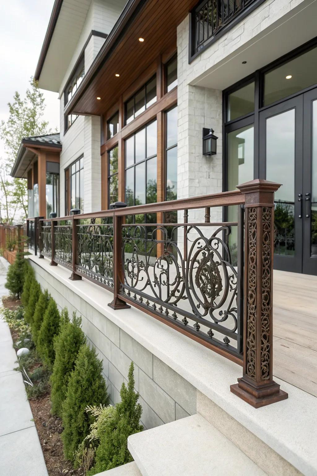 Craftsman style meets modern design for a fresh perspective.