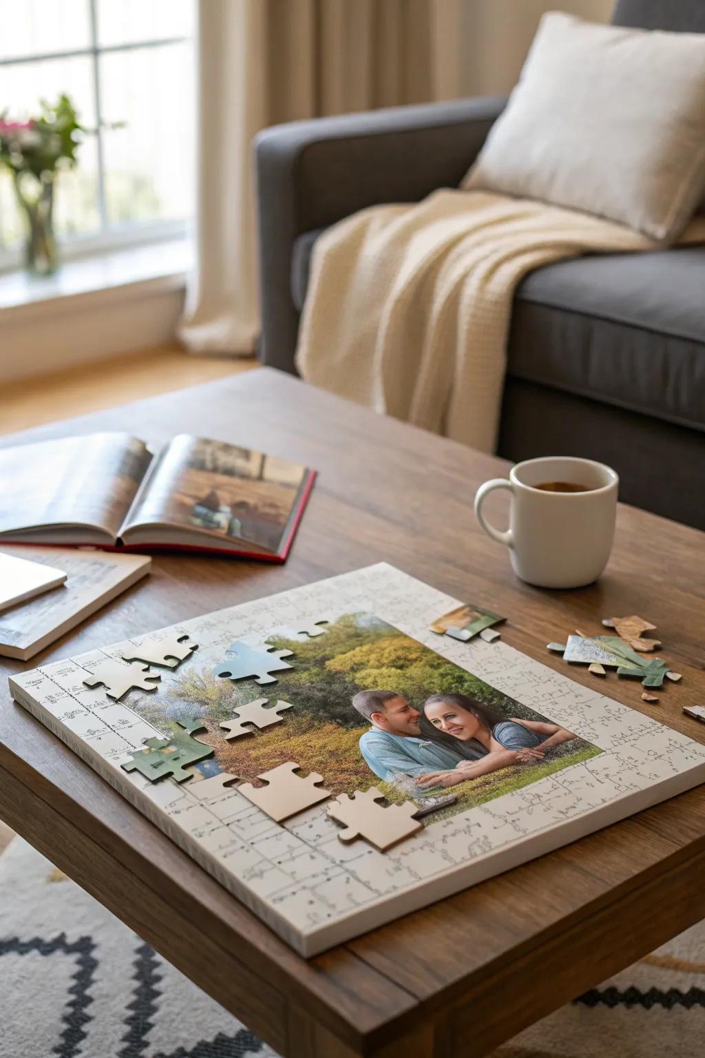 A personalized puzzle for a unique bonding experience