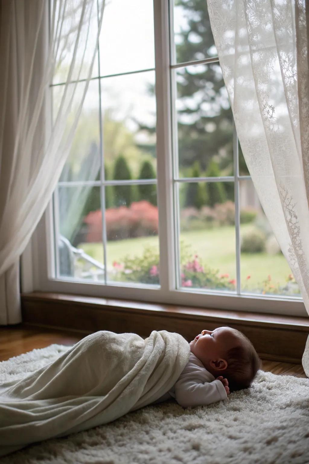 Natural window light can transform any moment into pure magic.