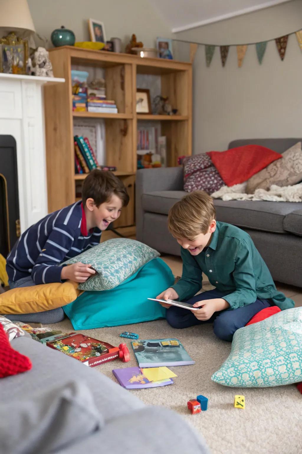 A treasure hunt ignites the spirit of adventure and curiosity.