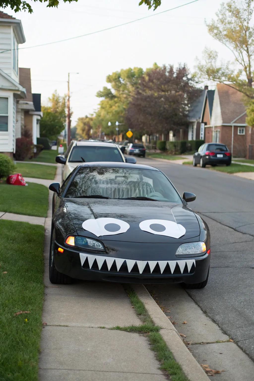 A monstrous makeover gives your car a fun and spooky personality.