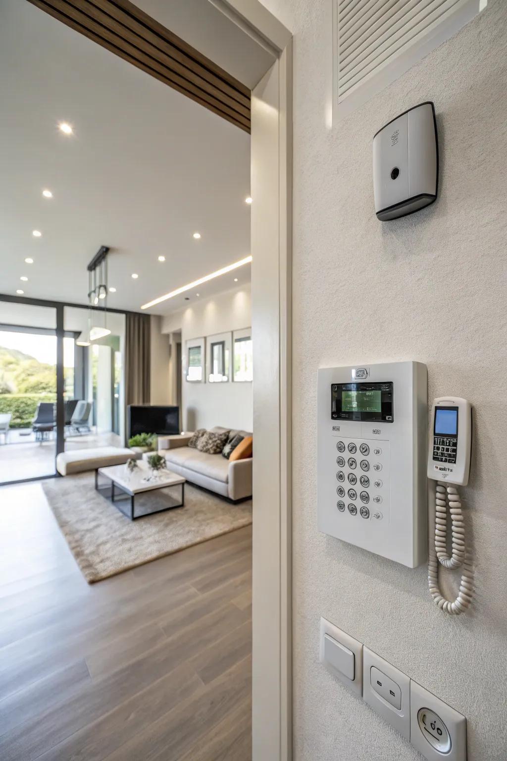 Wireless intercom systems provide a neat and flexible solution.