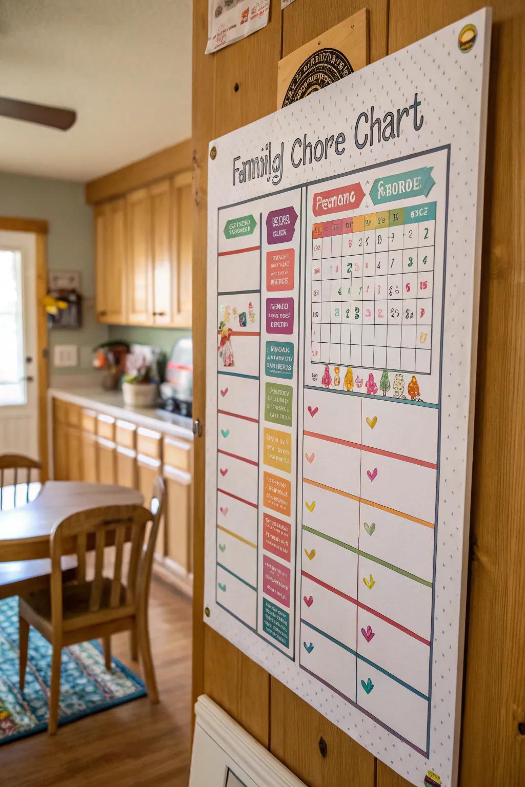 An engaging way to manage family chores efficiently.