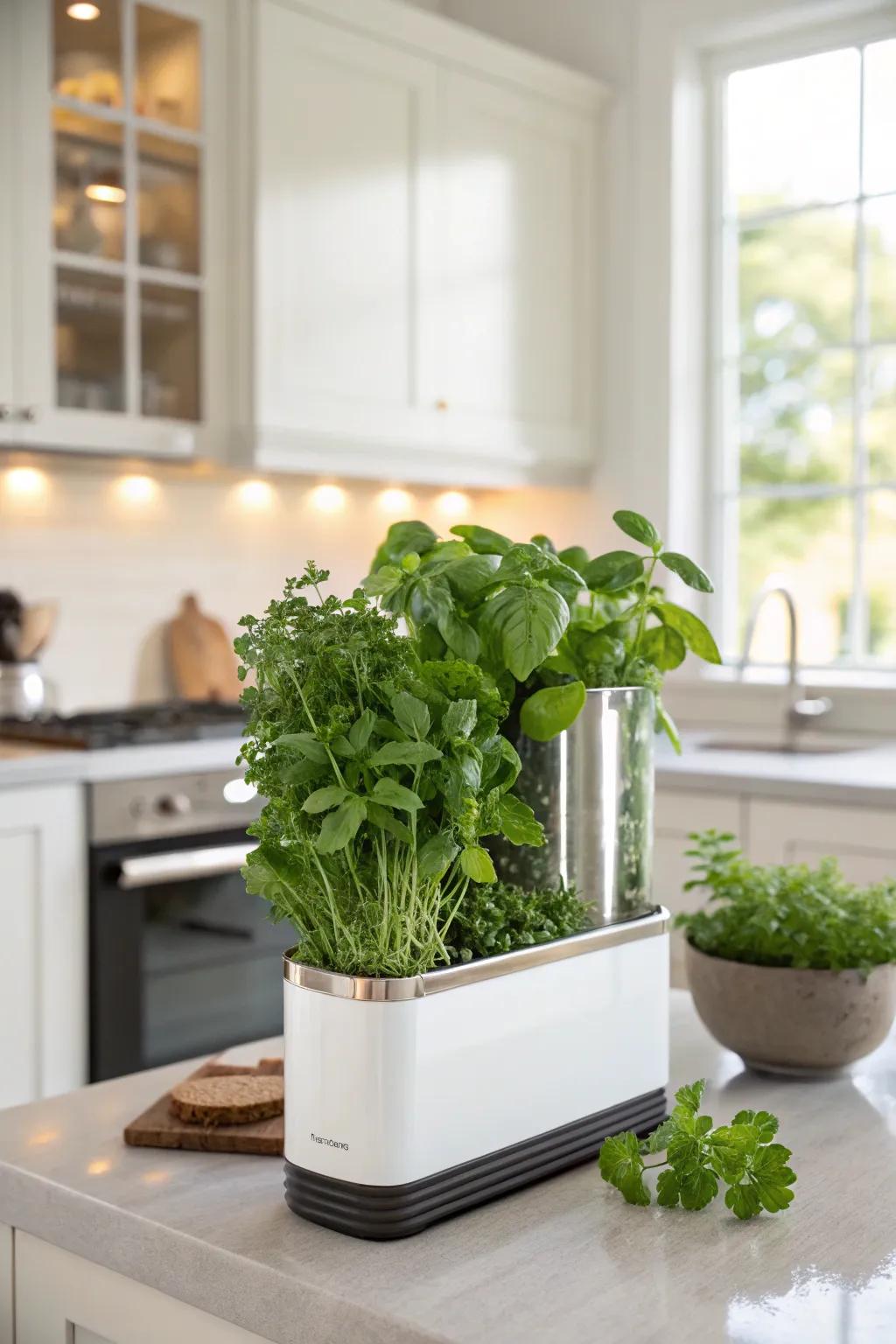 Keep herbs fresh and flavorful with a practical herb keeper.