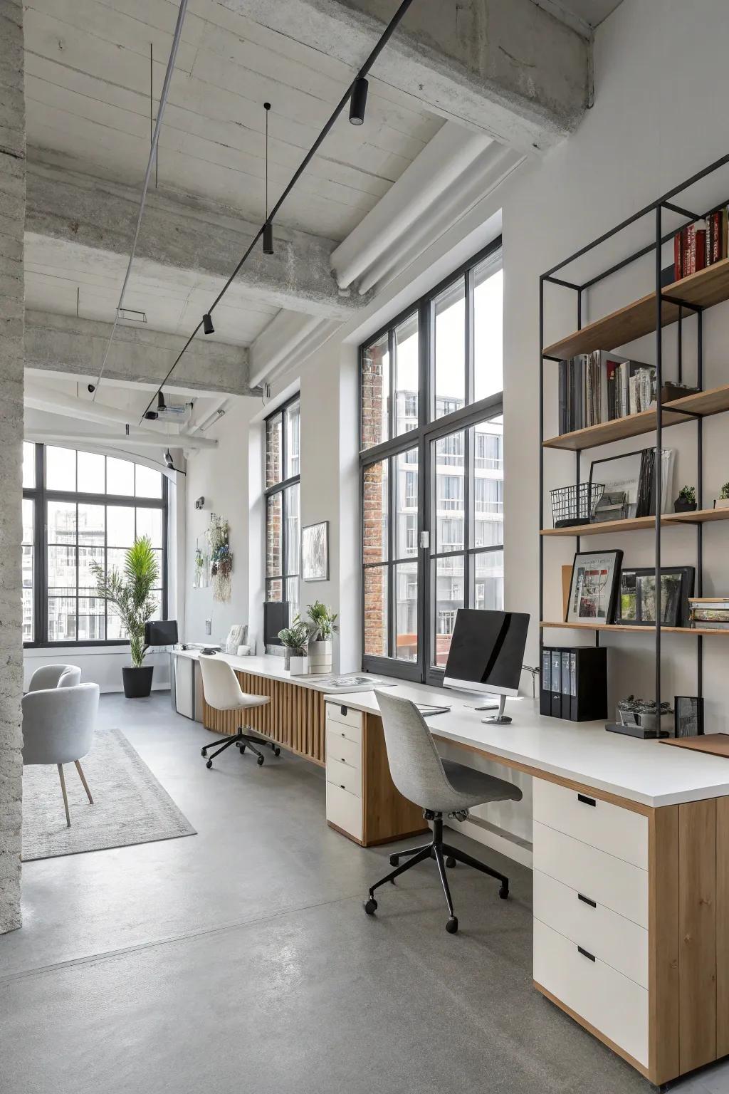 Minimalist designs bring clarity and focus to your workspace.