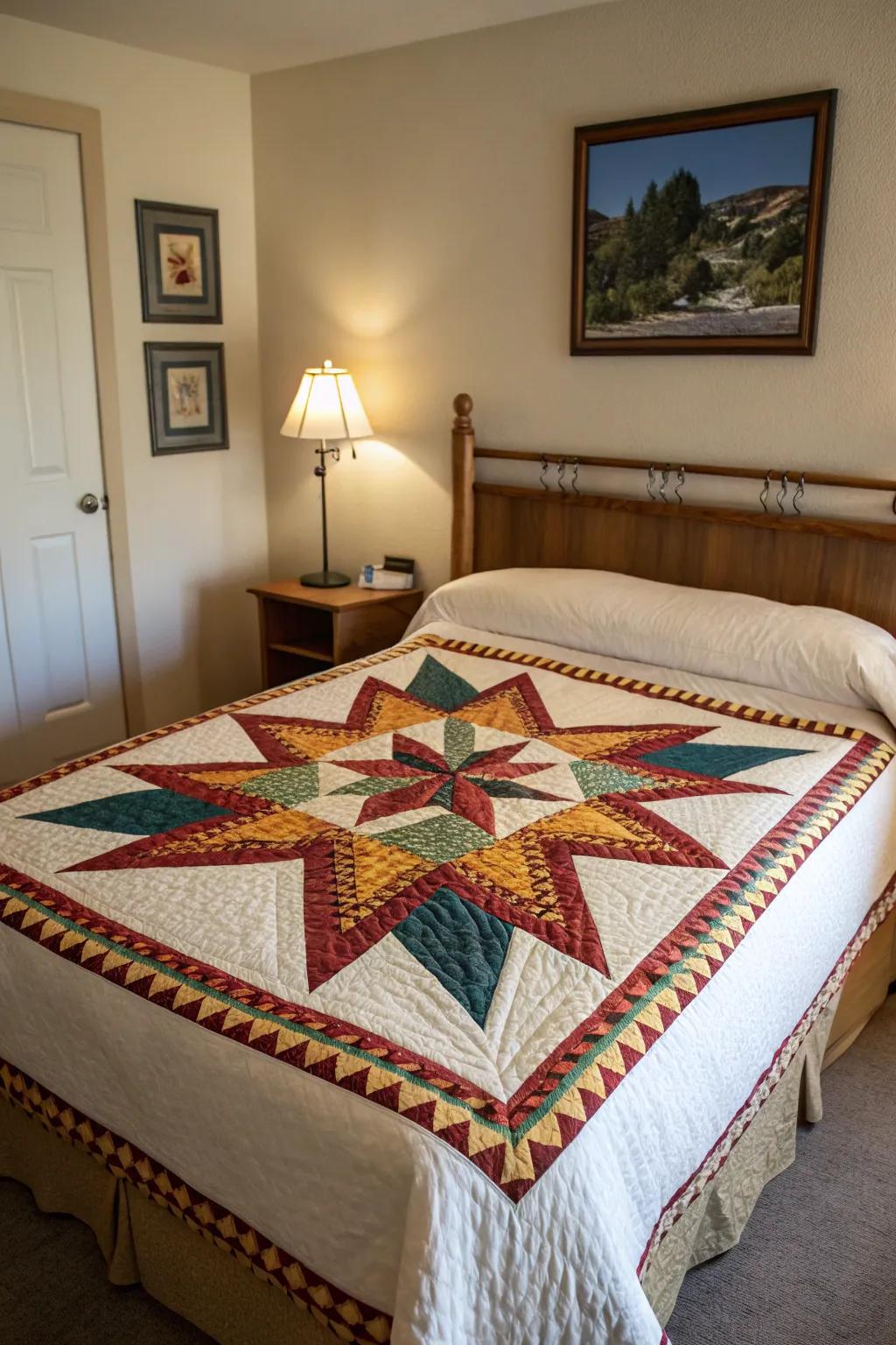 Lone Star quilts offer comfort and style.