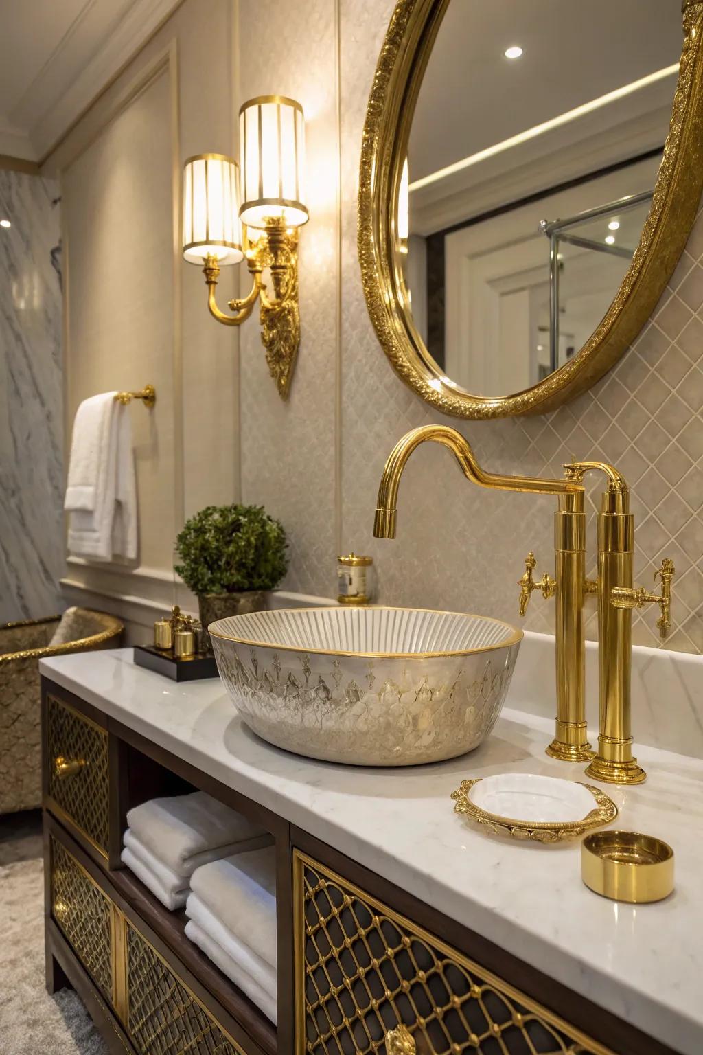 Luxury fixtures are a game-changer in bathroom design.