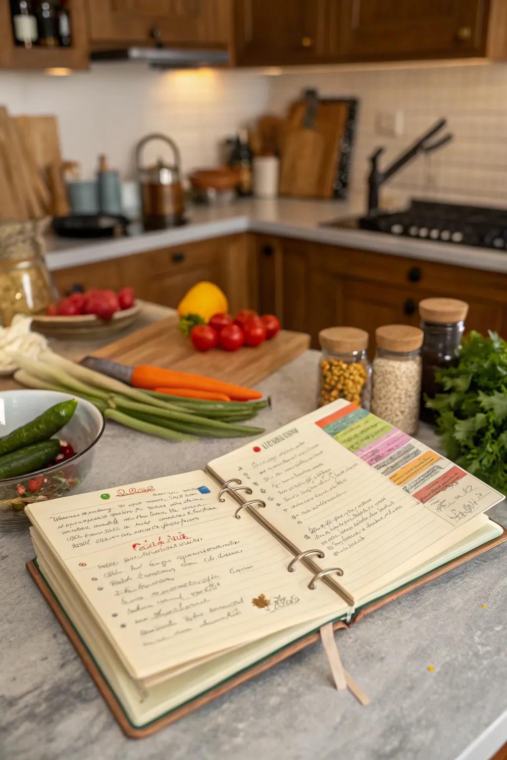 Preserve culinary traditions with a personalized family recipe book.