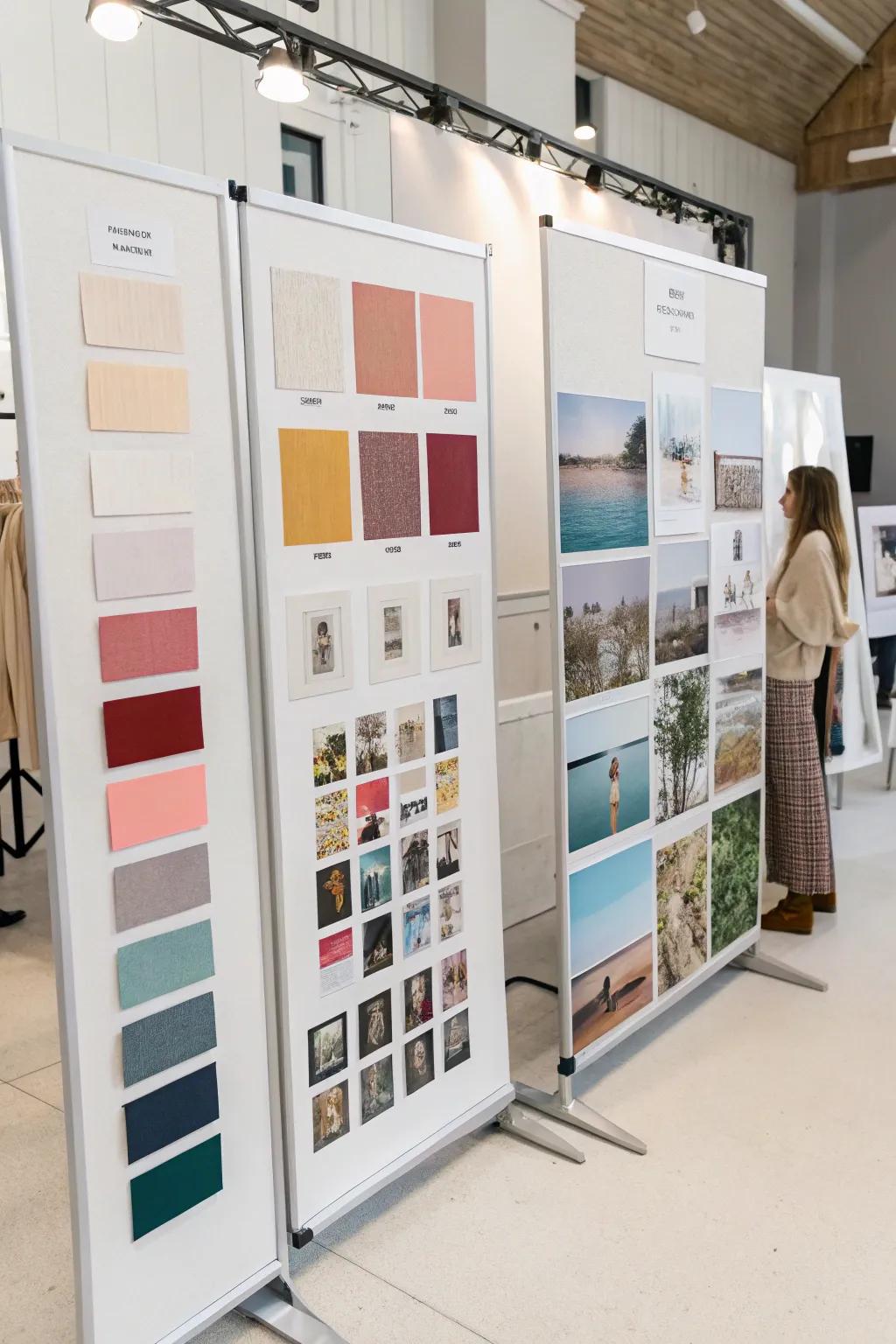 Achieve aesthetic harmony with a board dedicated to your favorite color palettes.