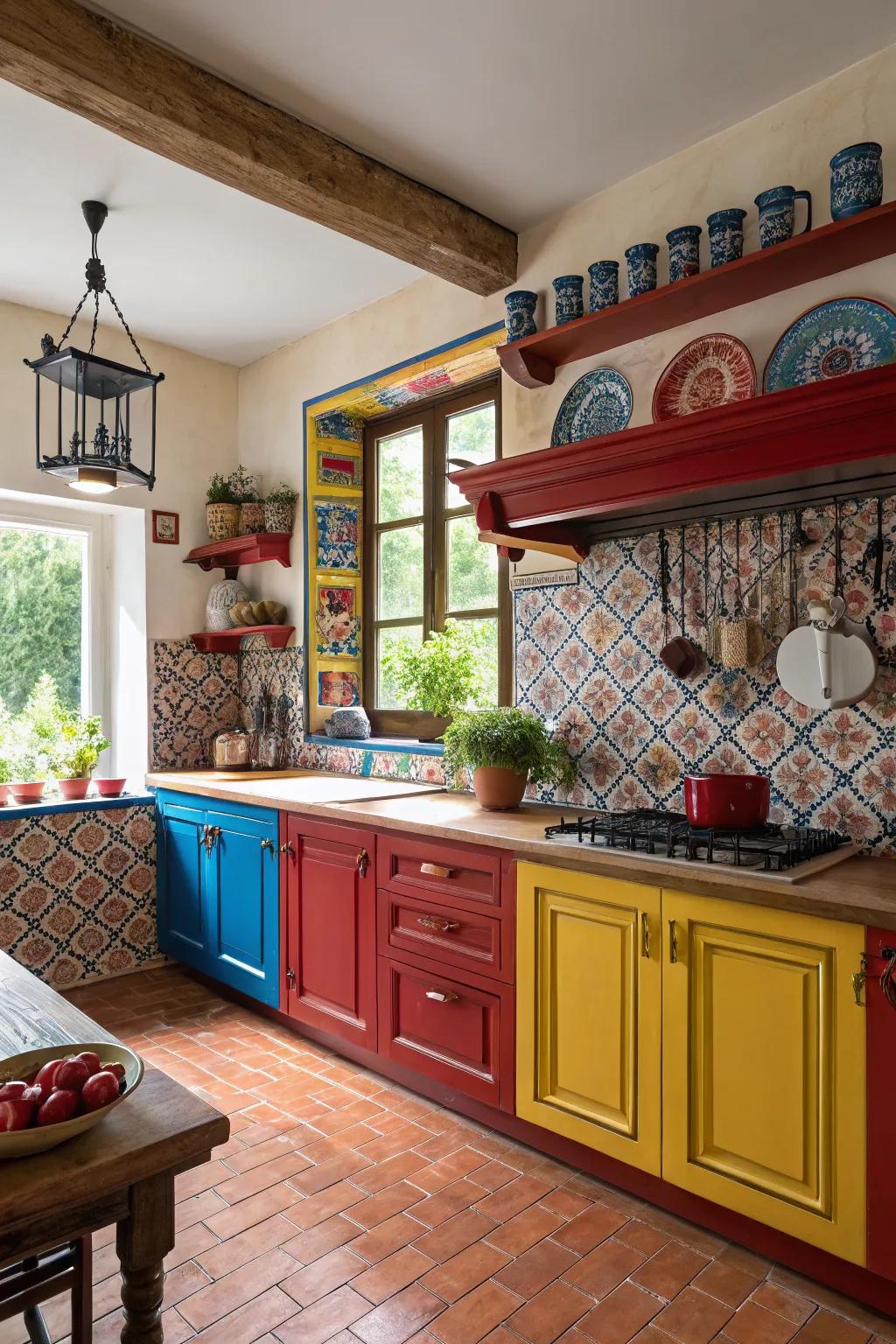 Bring your kitchen to life with vibrant colors and Italian charm.