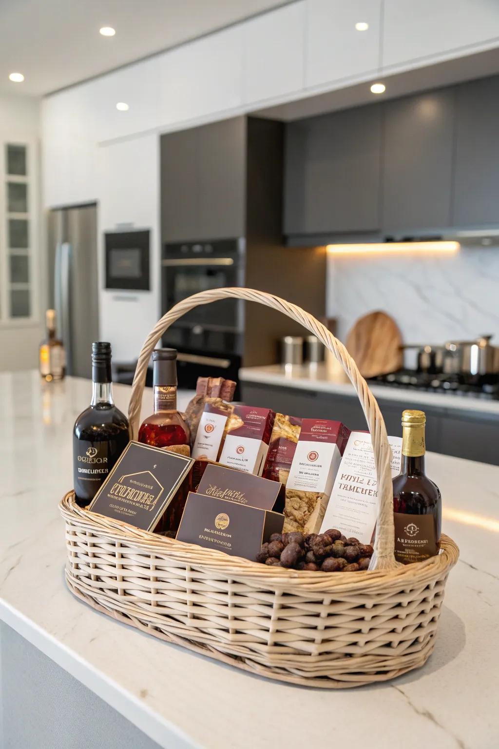 Indulge in gourmet chocolates perfectly paired with fine liquors.