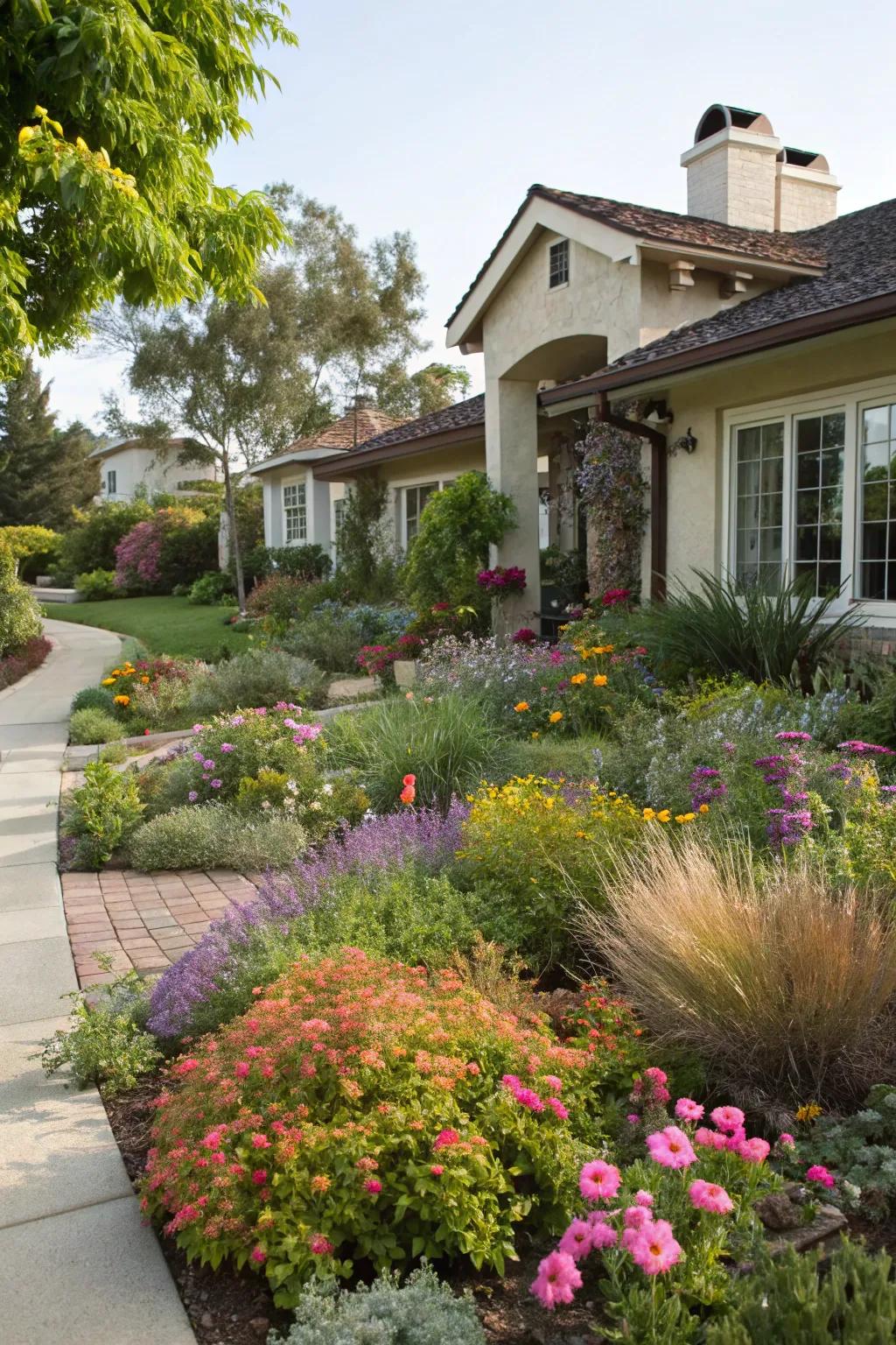 Native plants offer beauty and sustainability to xeriscape gardens.