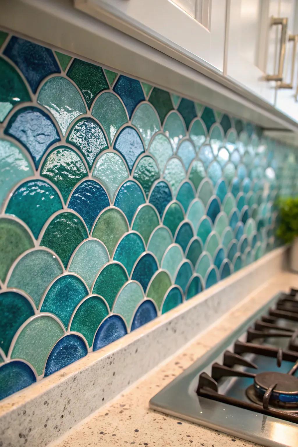 Intricate mosaics can transform ordinary spaces into works of art.