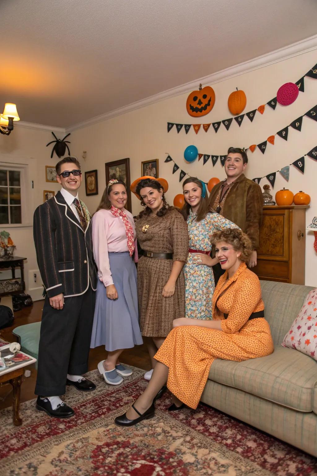 Travel back in time with a retro-themed dress-up day.