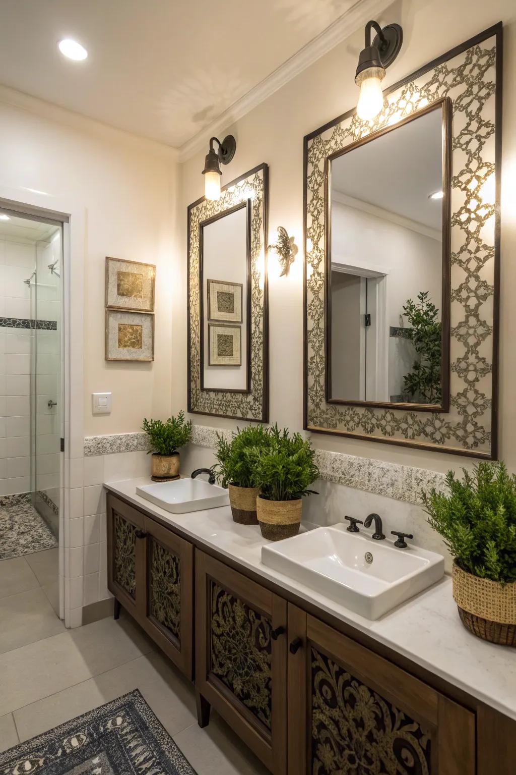 Decorative elements add charm and character.