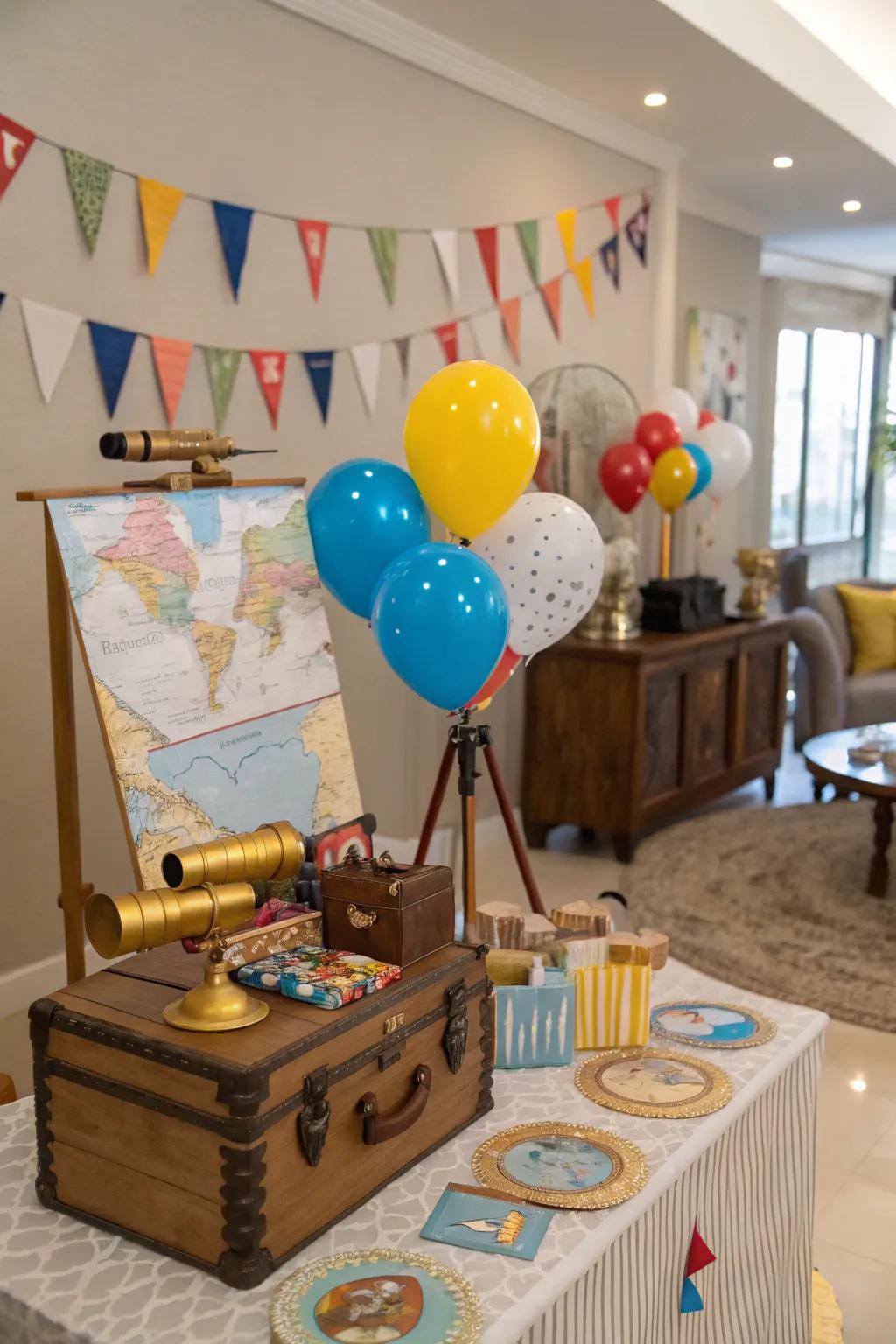 Imaginative themed activity table for endless creative play.