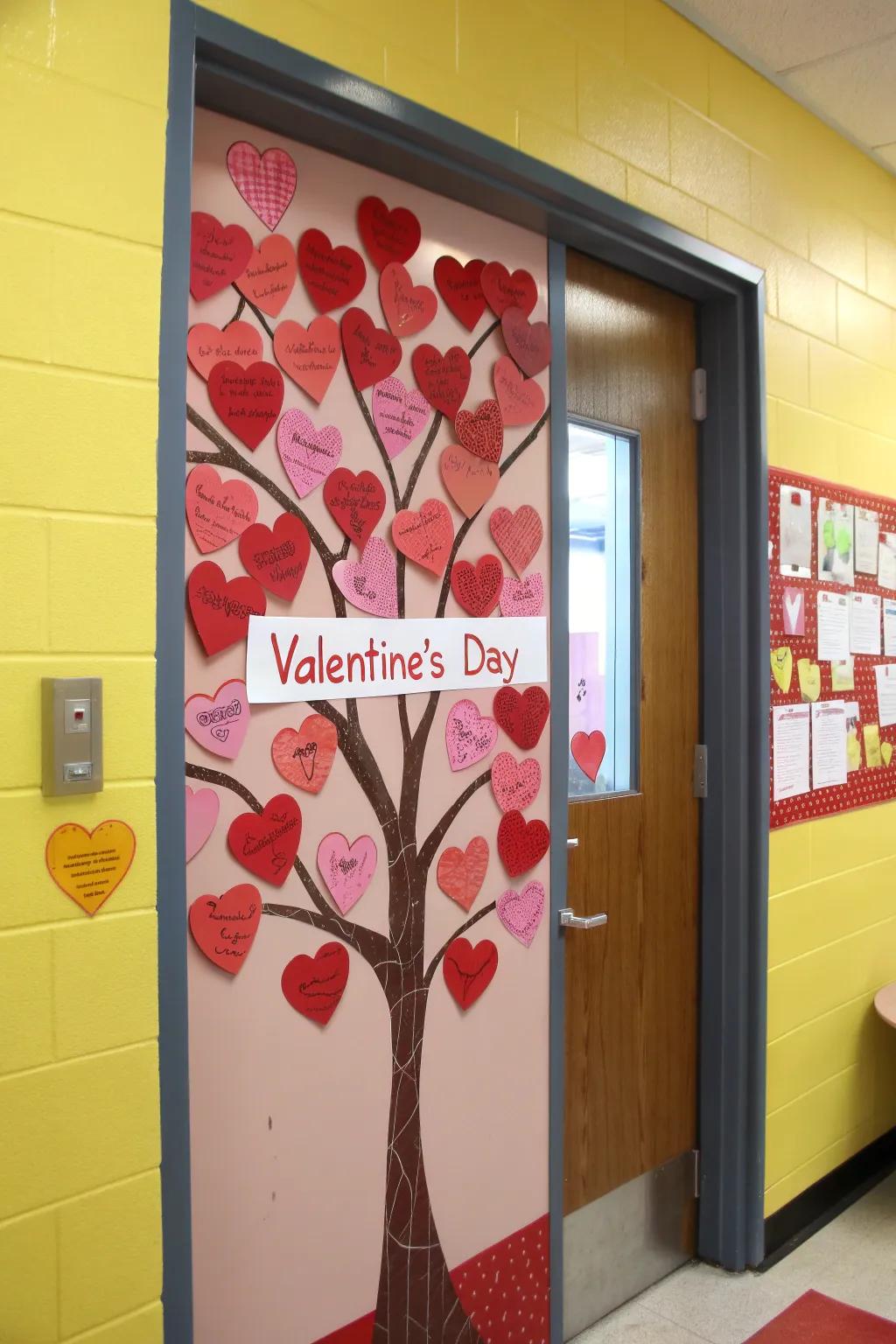 Sweetheart Tree, where each heart tells a story.