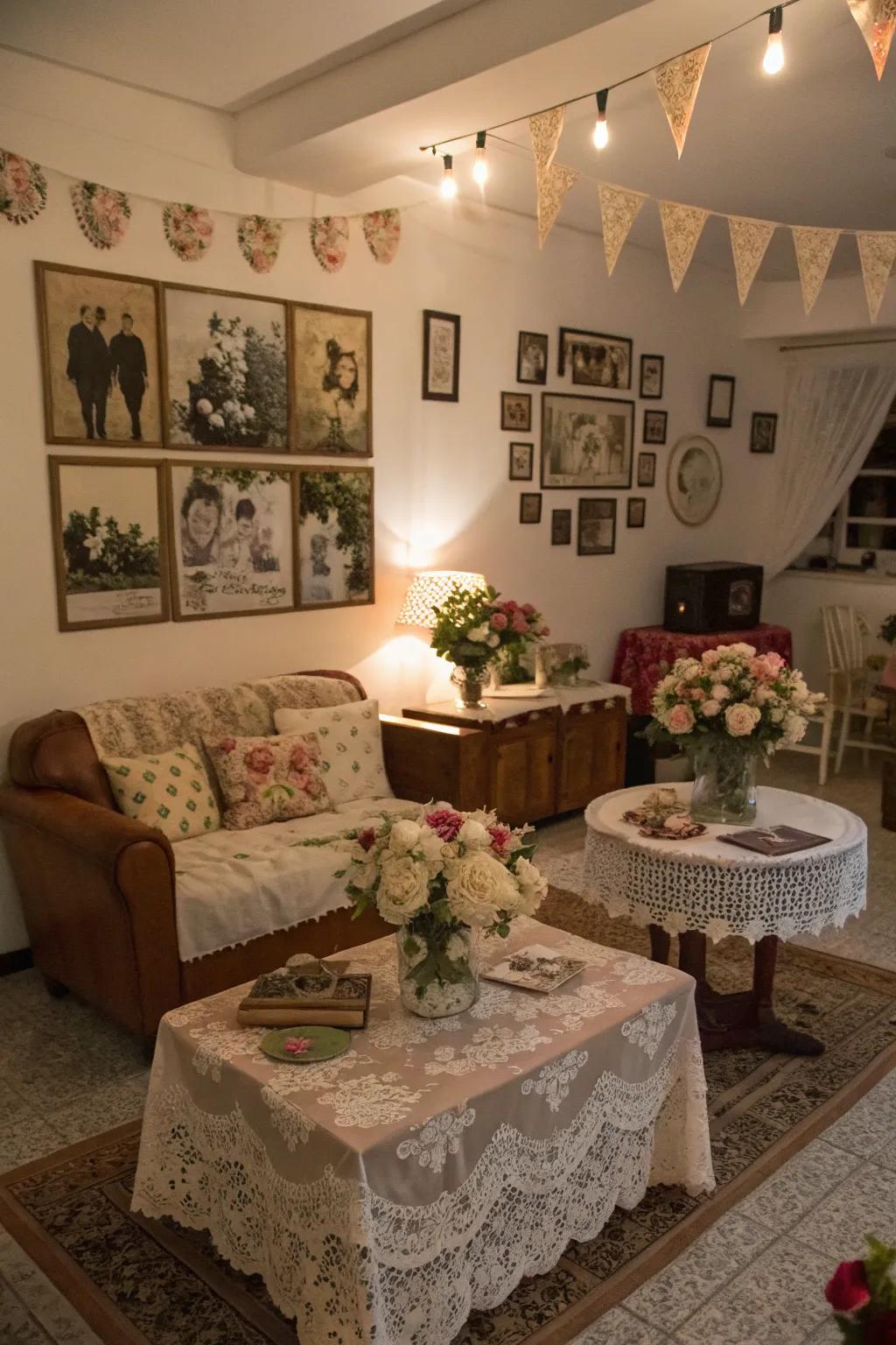 A themed celebration that tells your unique story.