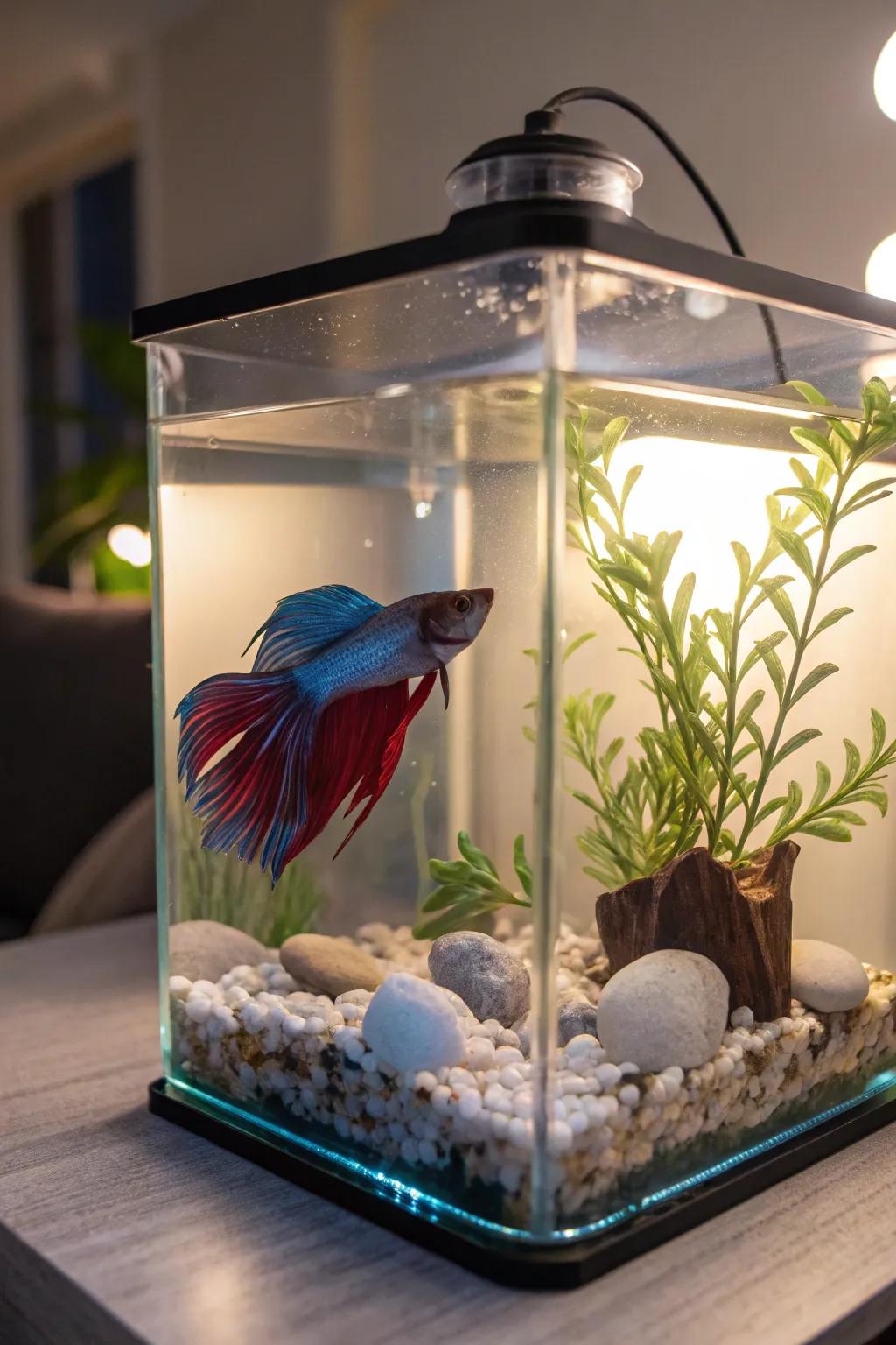 Highlight your tank with a stunning centerpiece fish.