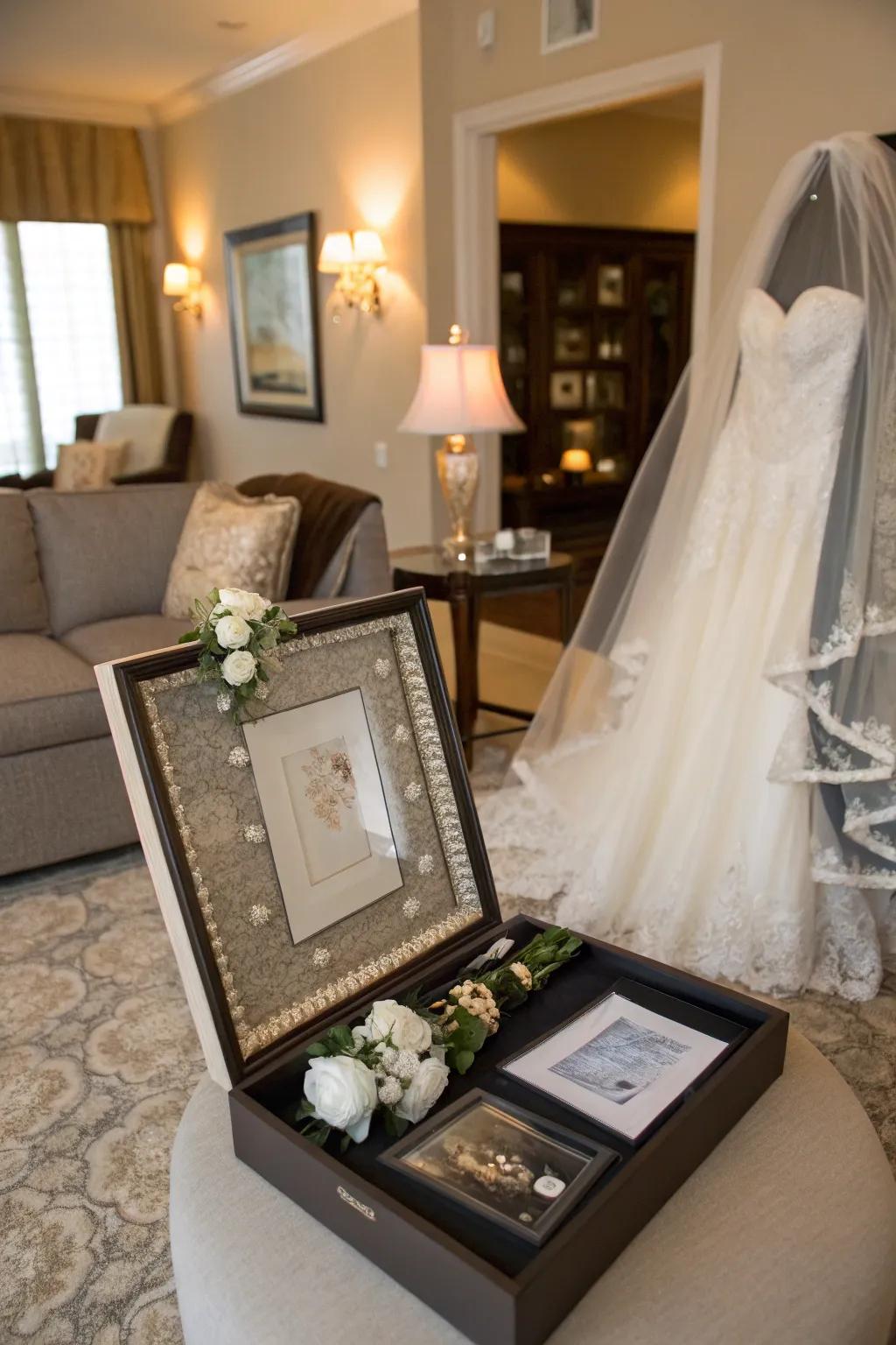 Hold onto the magic of your wedding day with cherished mementos.