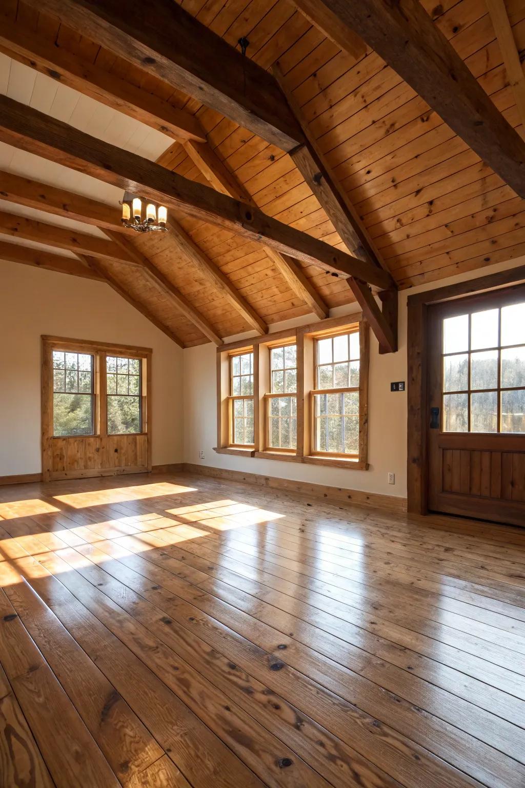 Enhance your home with the timeless beauty of wood.
