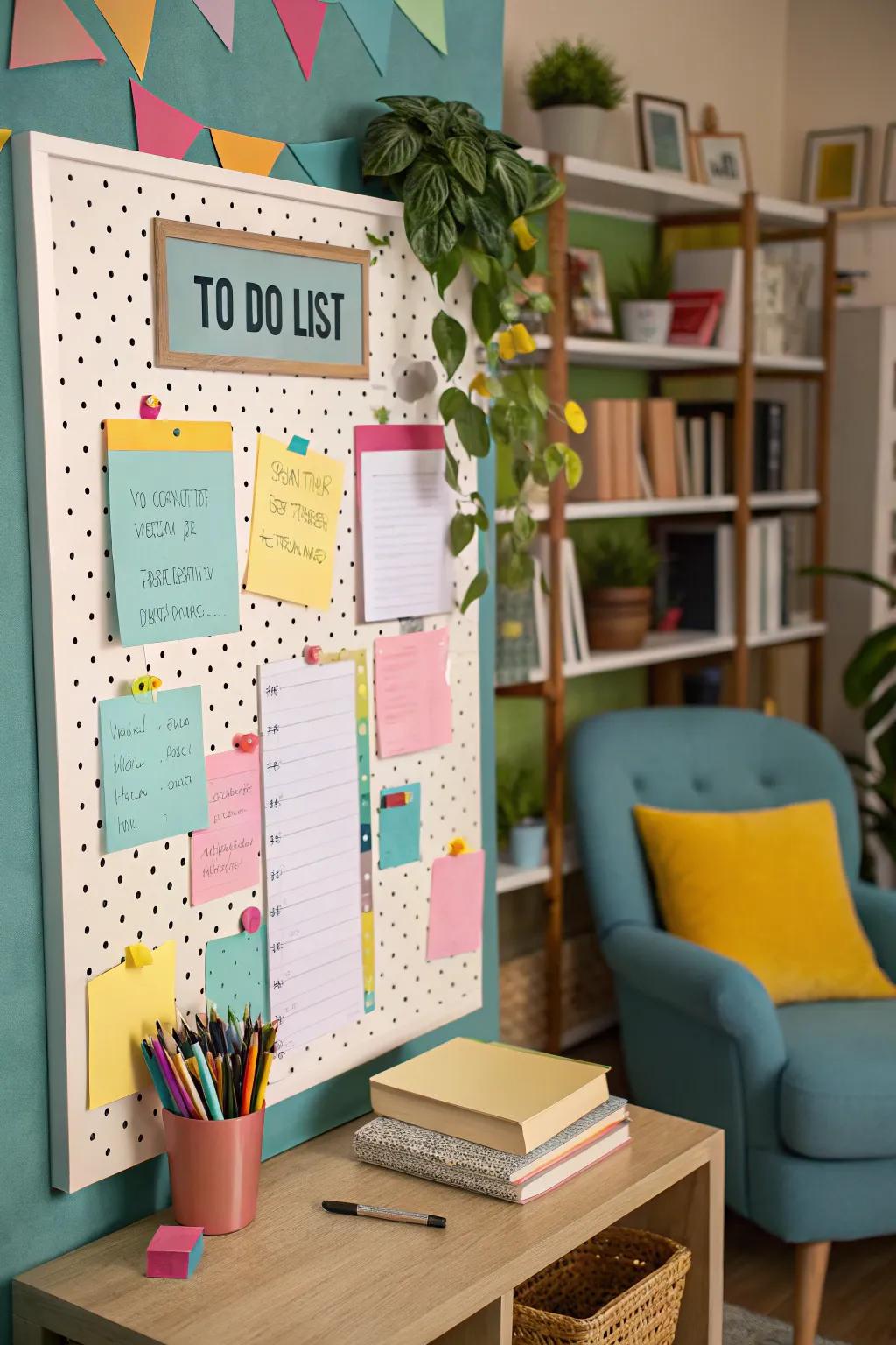 Organize your tasks with this efficient to-do list setup.