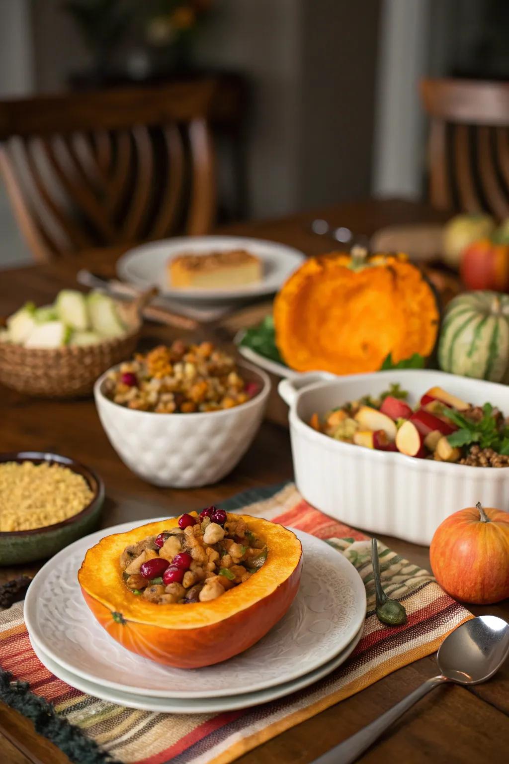 A fall-inspired menu with seasonal delights.