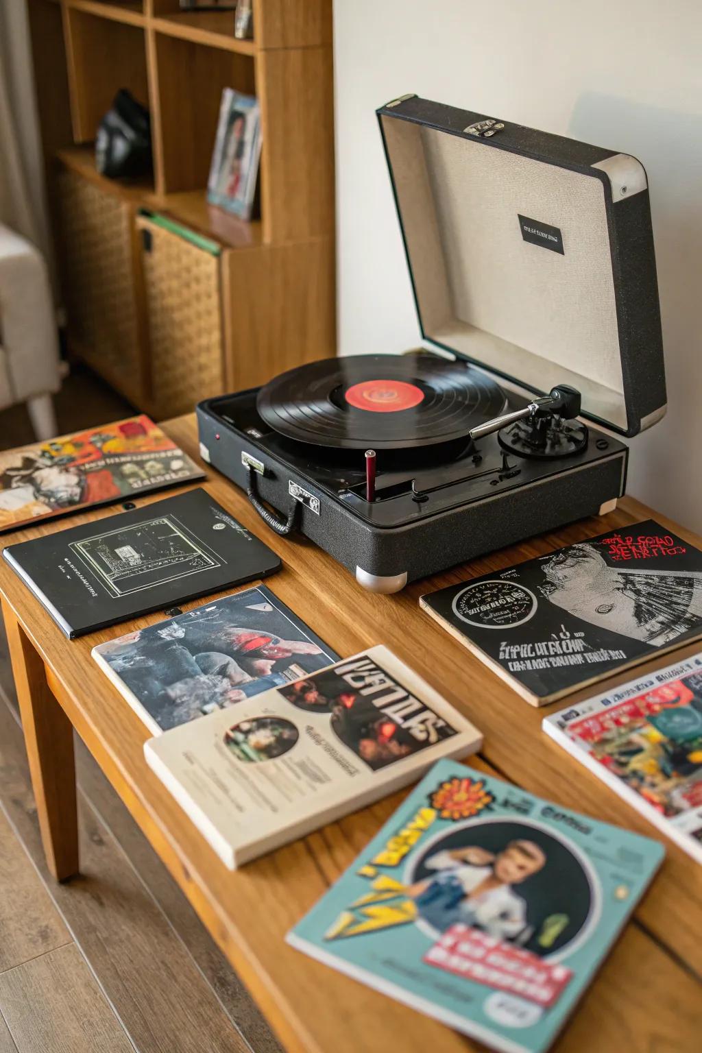 A playlist setup featuring classic hits from past decades.