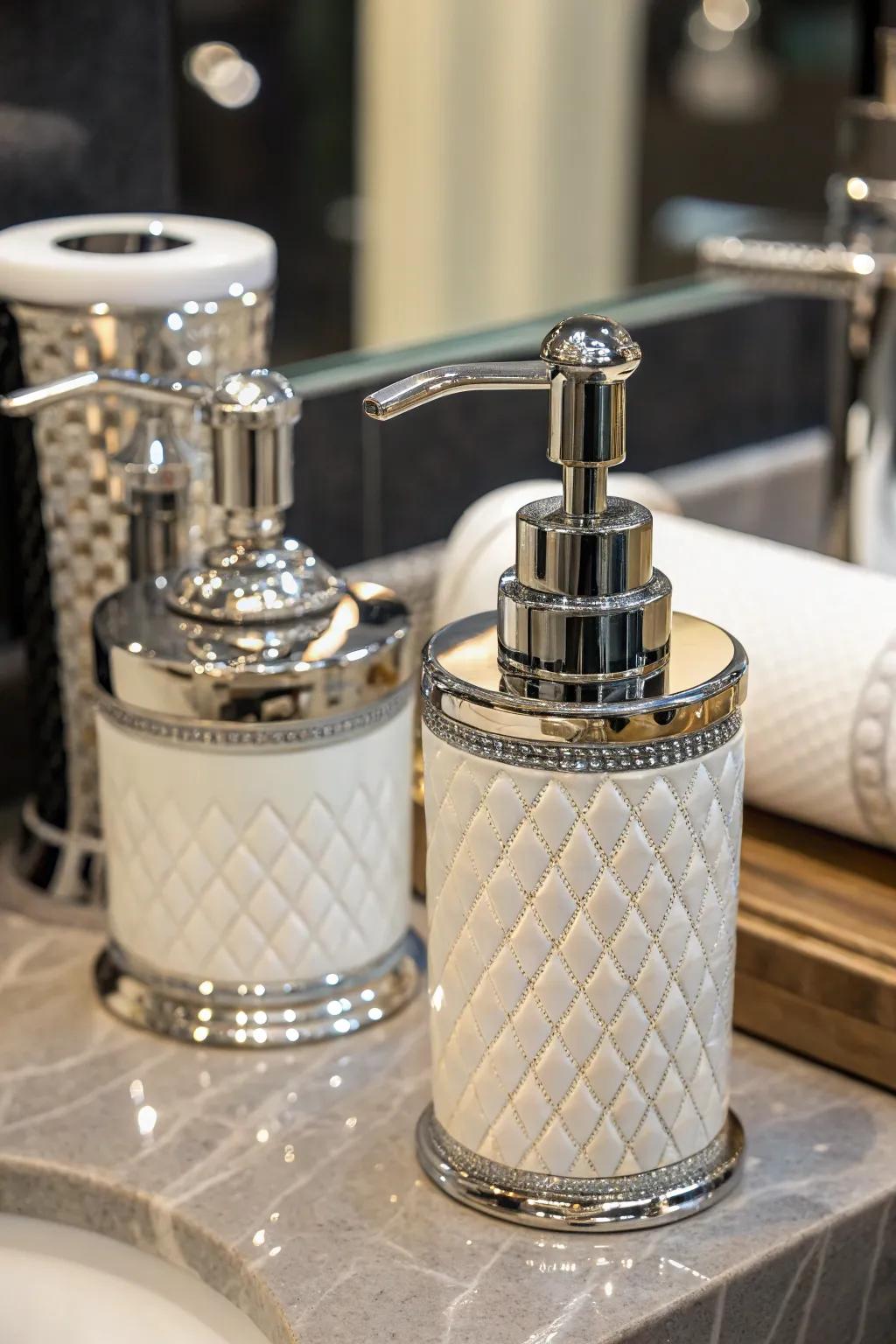 Luxury fixtures bring sophistication and elegance to any bathroom.