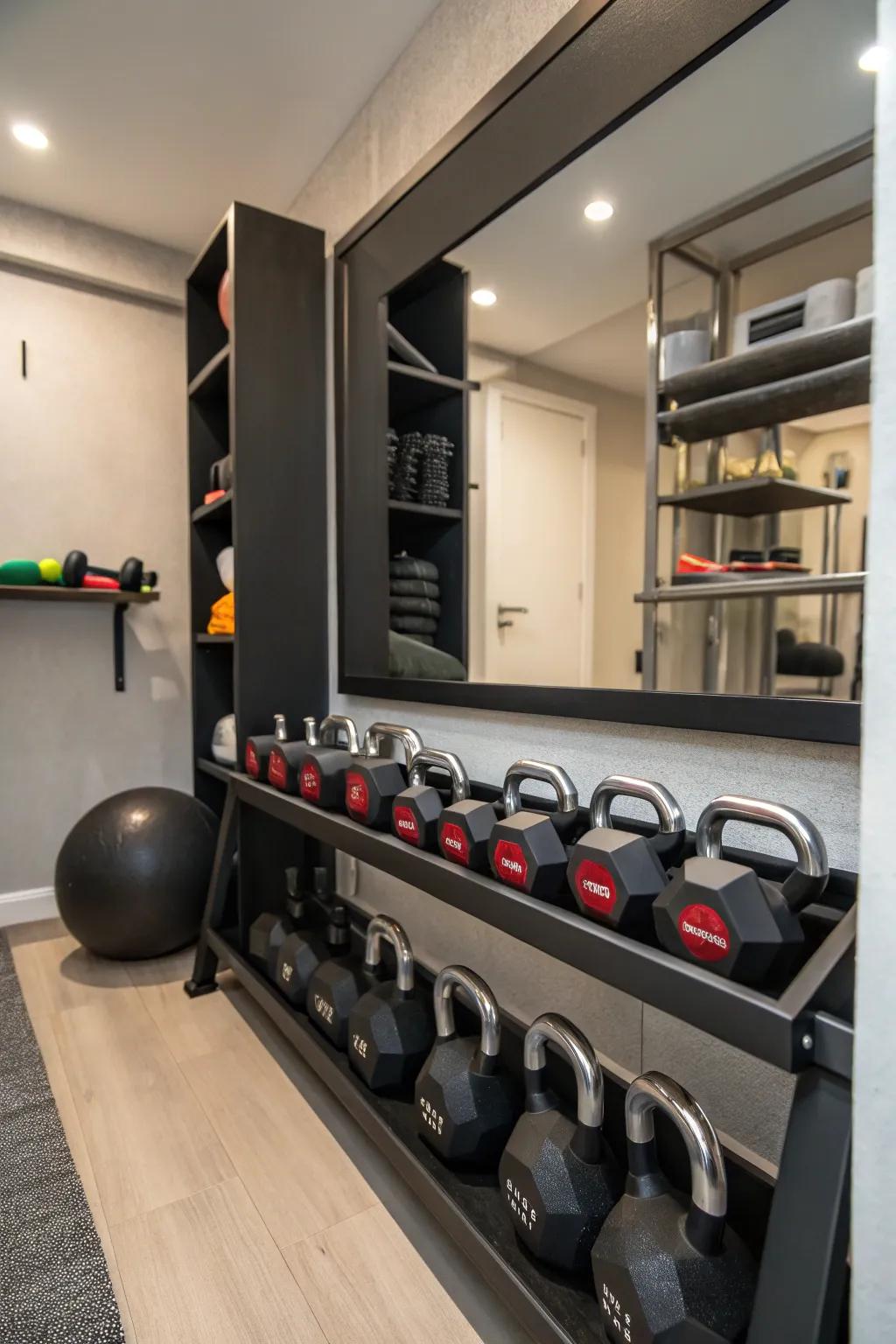 Versatile equipment for diverse and efficient workouts.