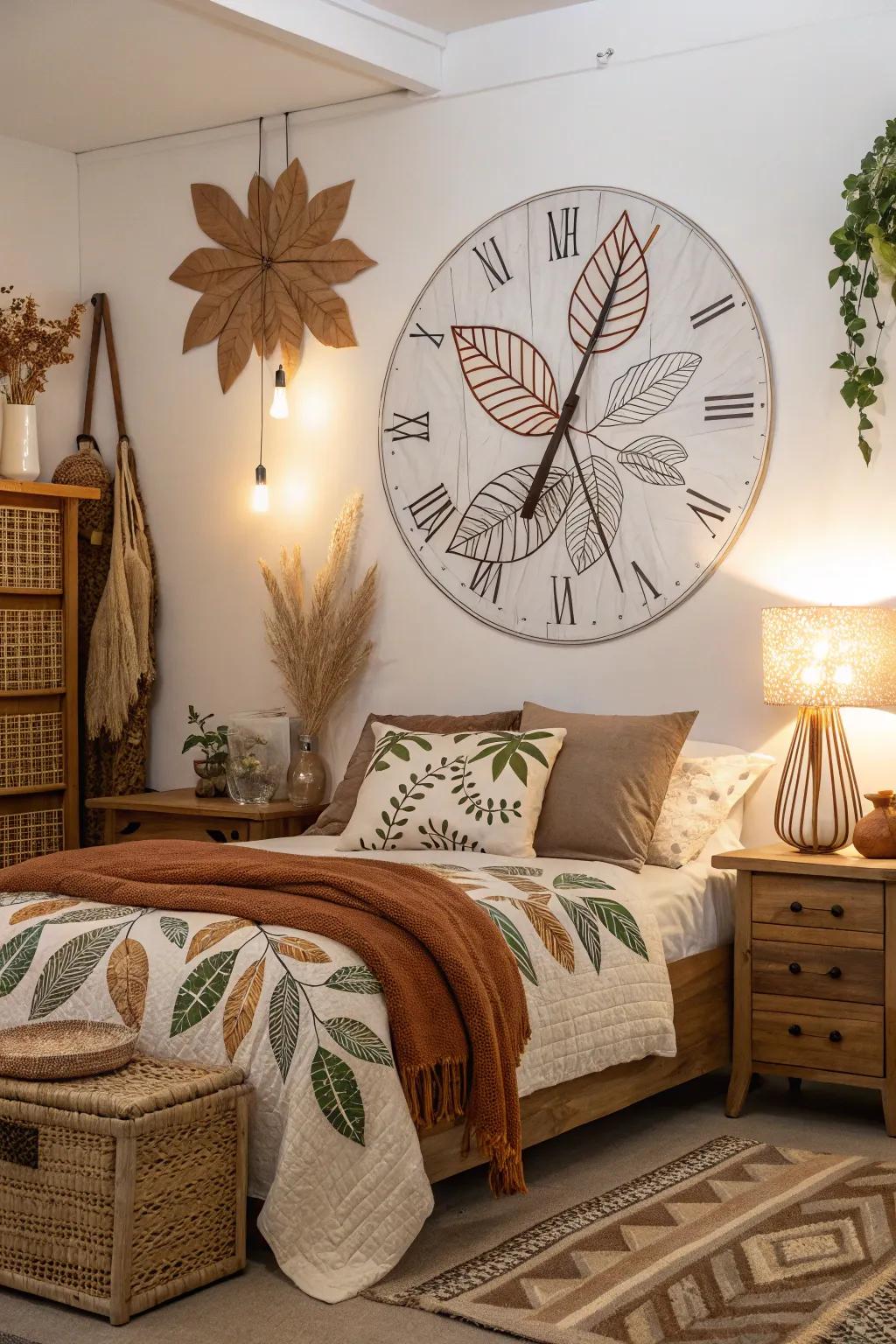 Personalize your space with a thematic clock that tells your story.