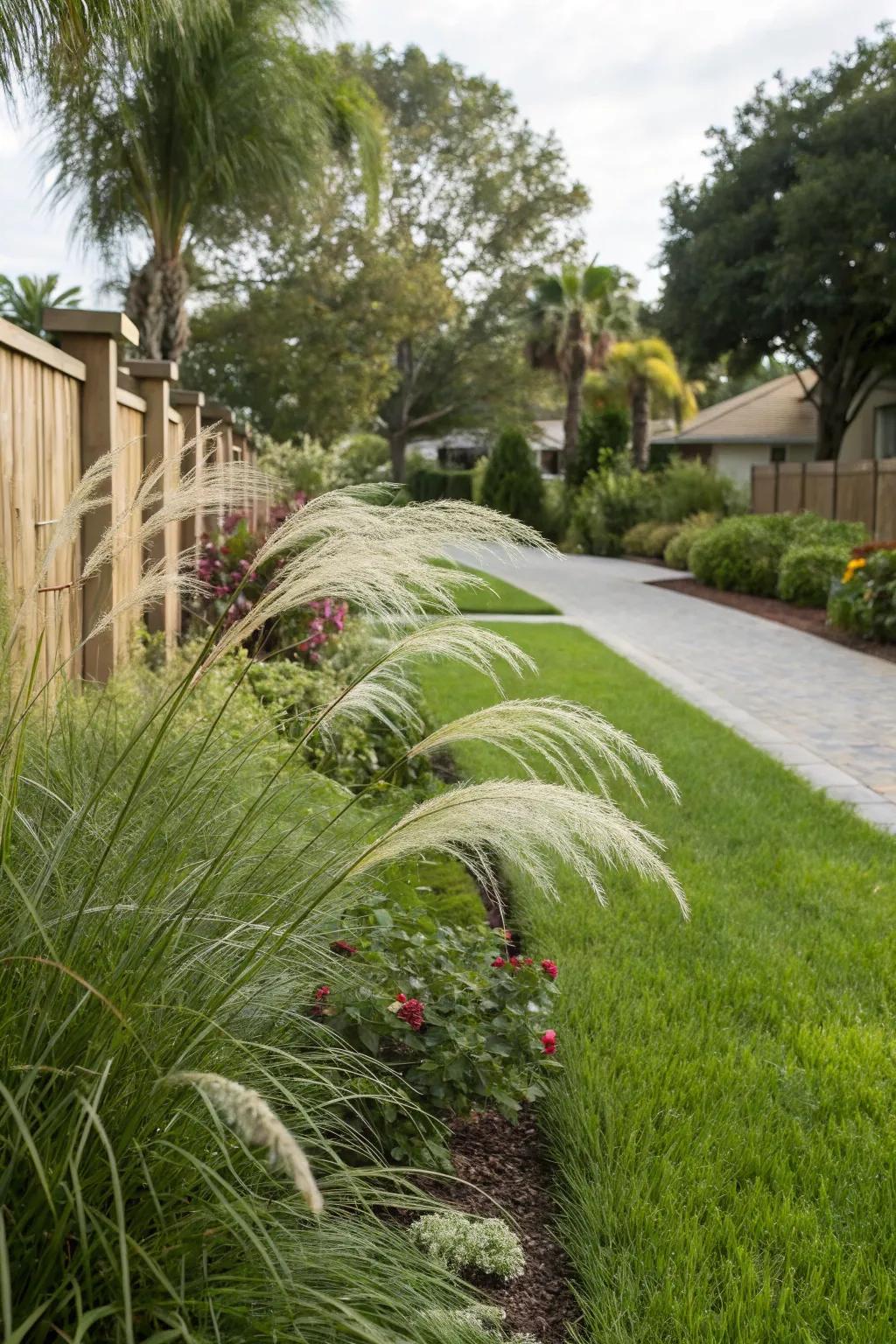 Ornamental grasses add texture and grace to your landscape.