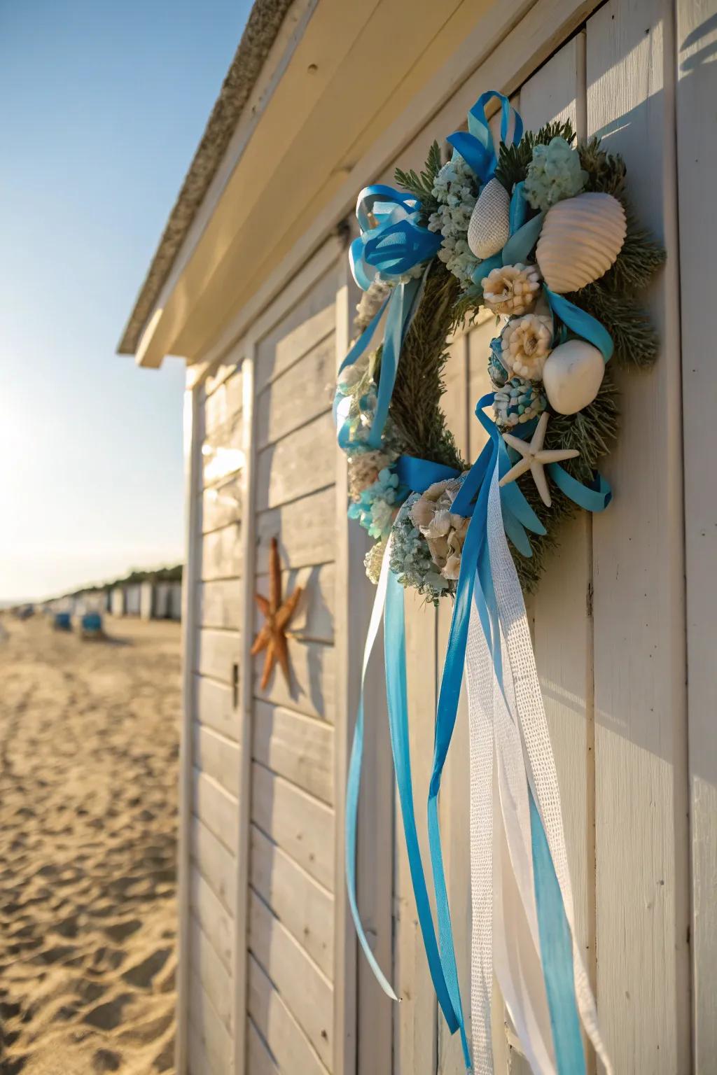 Feel the ocean breeze with this beach-inspired wreath.