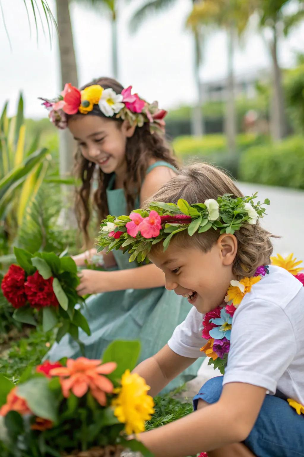 Creative fun with DIY flower crowns