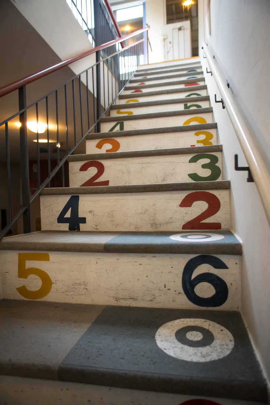 Numbered steps combine education with style.