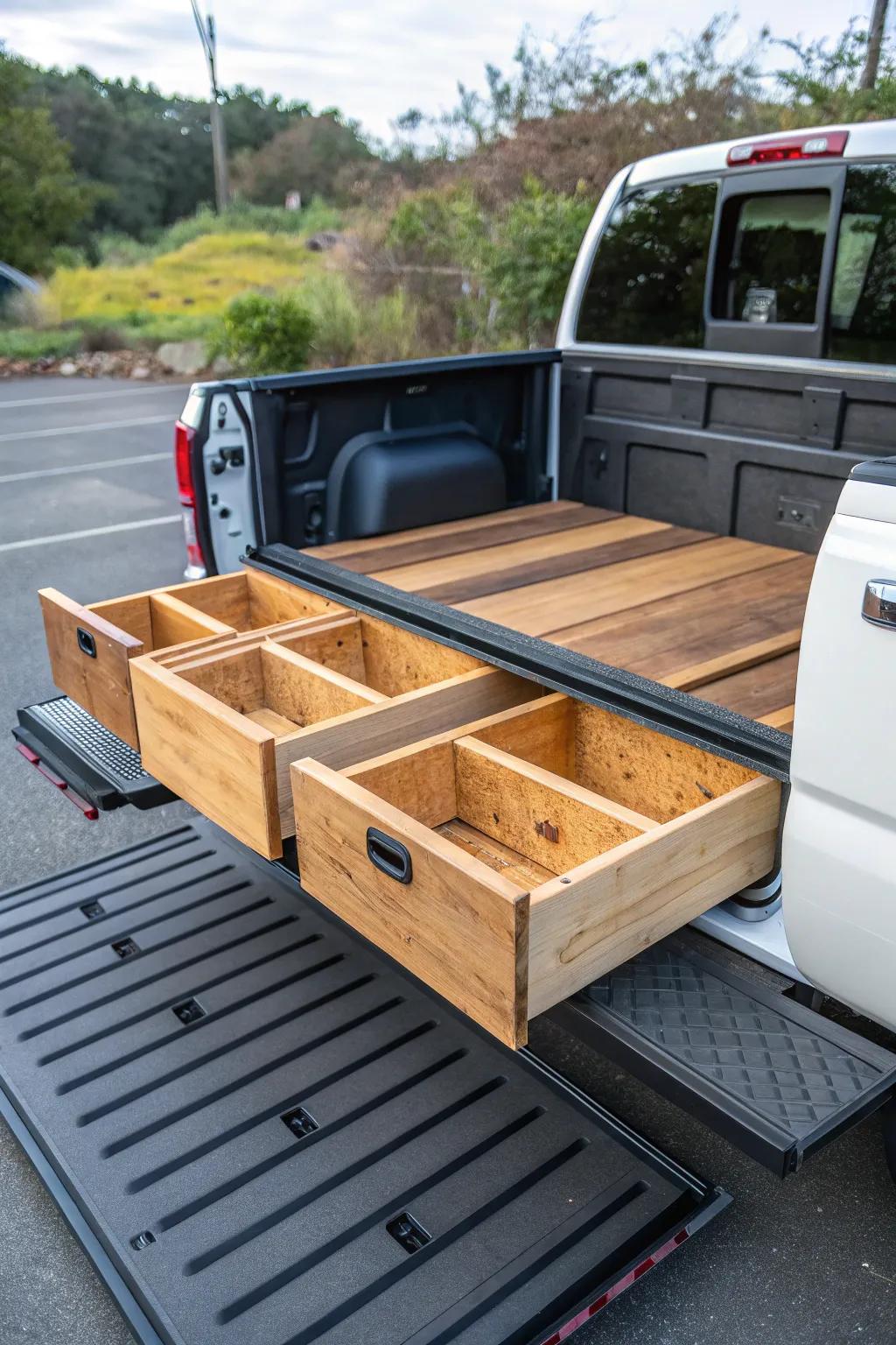 Add a personal touch with DIY drawer systems.