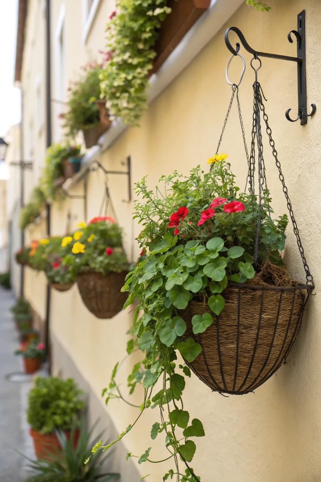 Easily install baskets with minimal tools.