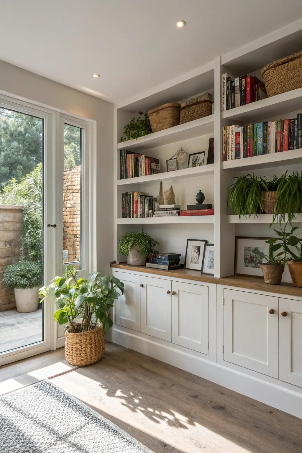 Blend style and functionality with smart built-in solutions.