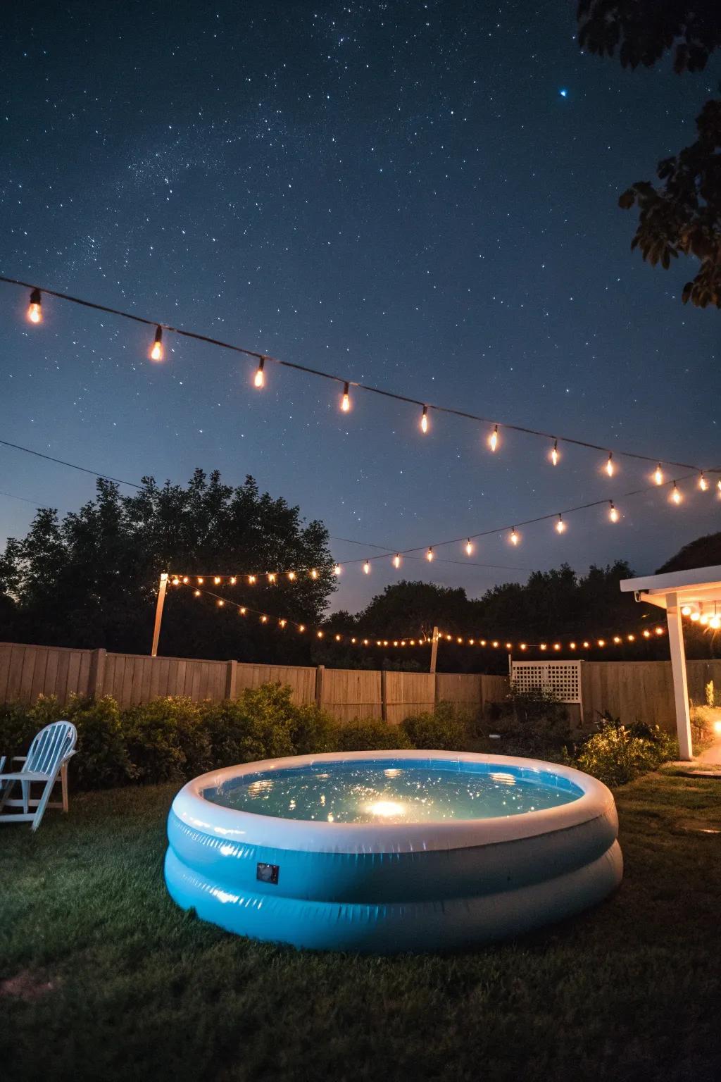 A serene retreat for peaceful evenings under the stars.