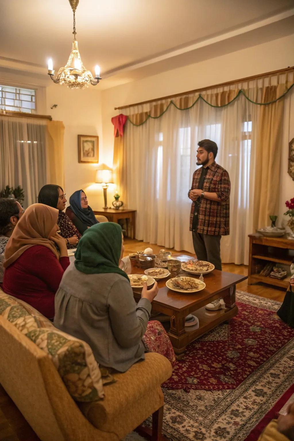 Storytelling adds a personal touch to each course.