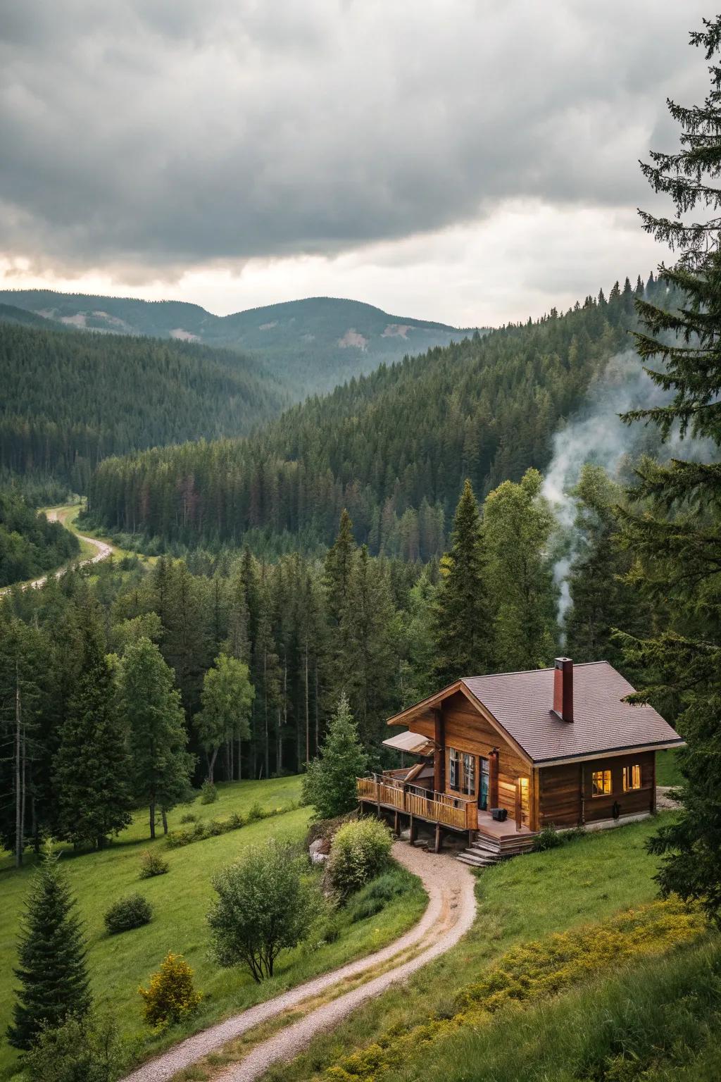 Privacy and serenity are key for a relaxing getaway.