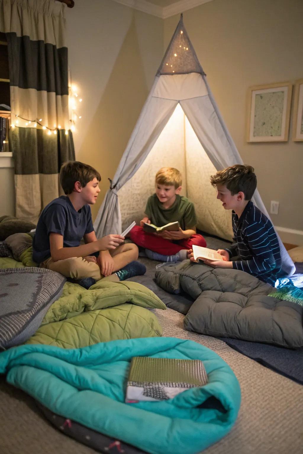 Unleash creativity with an interactive storytelling session.