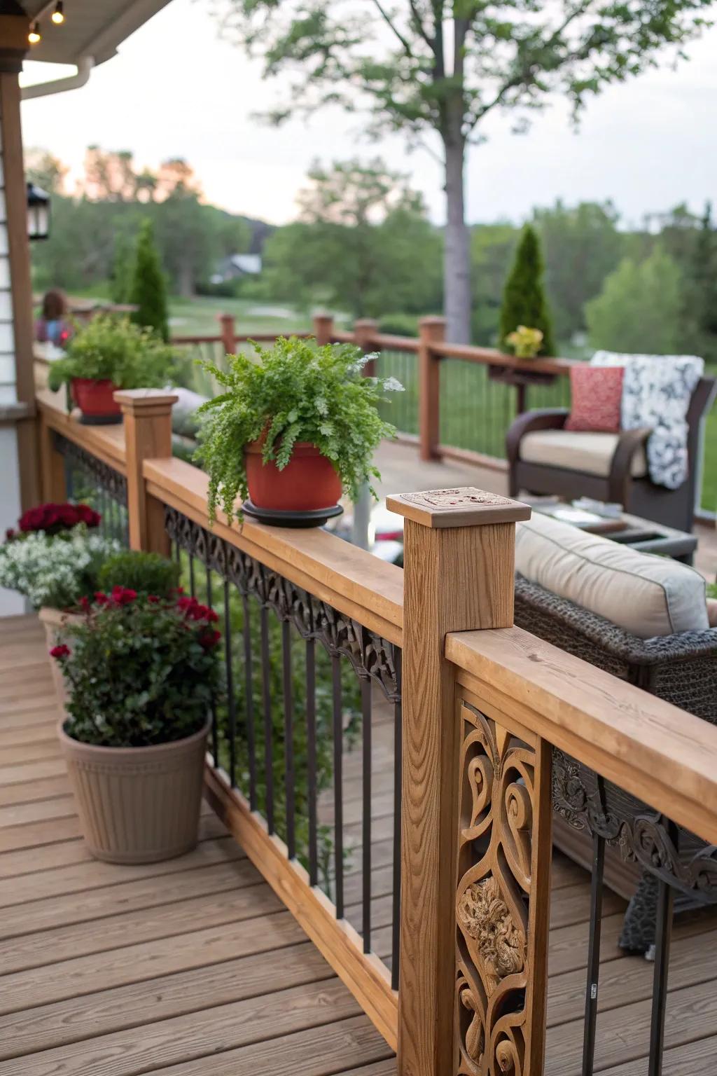 DIY railings offer a personal and cost-effective solution.