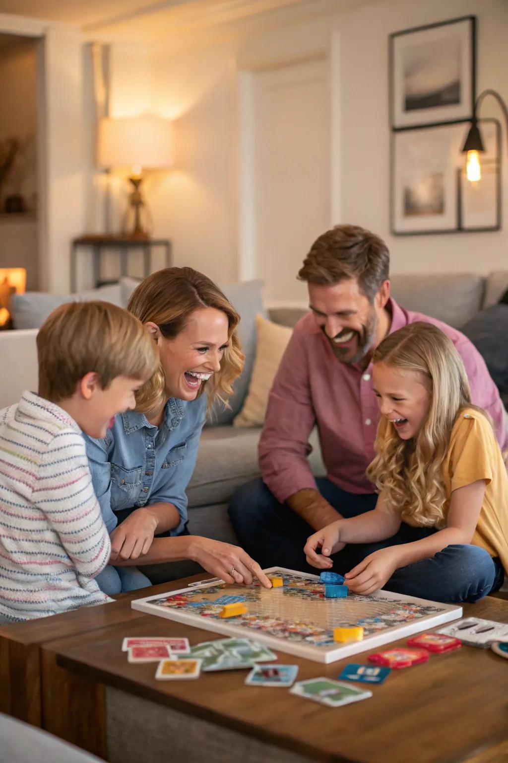 A fun-filled board game marathon bringing the family together.