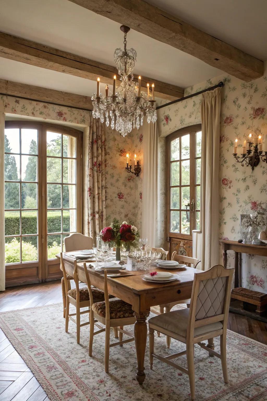 Large windows bring in natural light, creating an airy atmosphere.