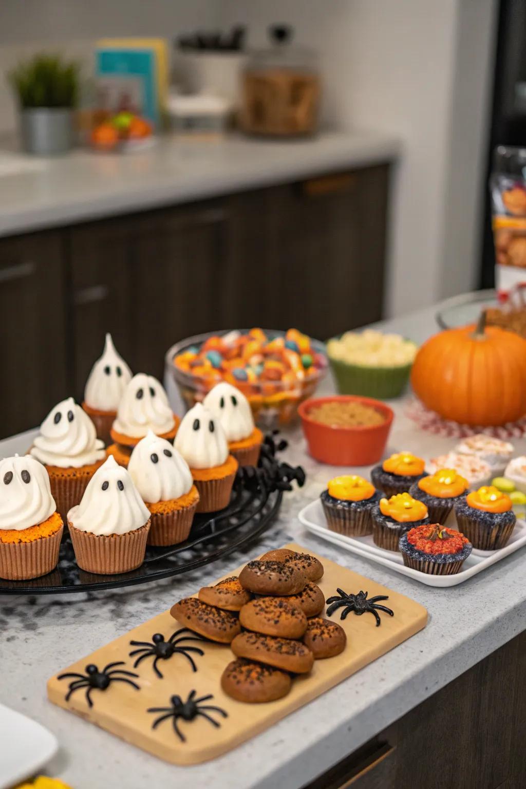 Indulge in deliciously spooky Halloween treats.