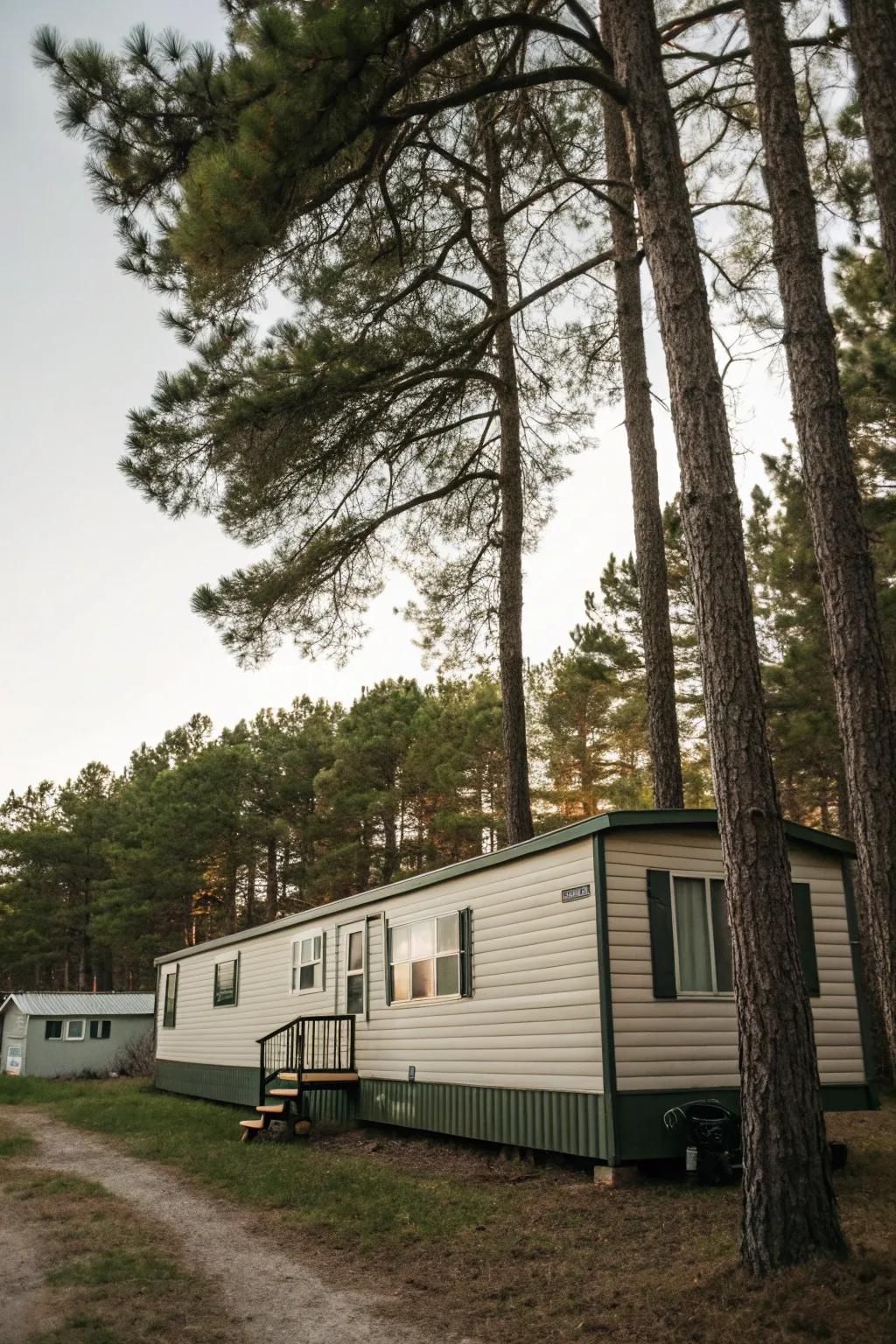 Add height with vertical board and batten siding.