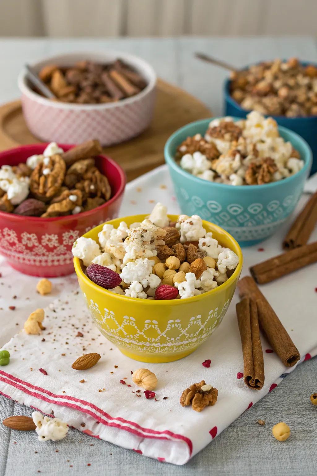 A fun and flavorful popcorn mix that adds excitement to any party.